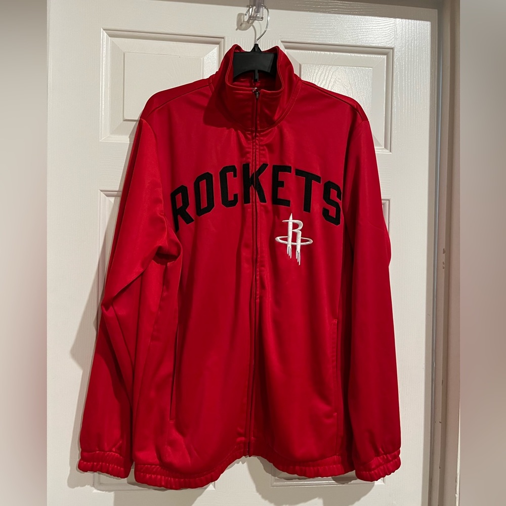 NBA Houston Rockets full zip jacket size M